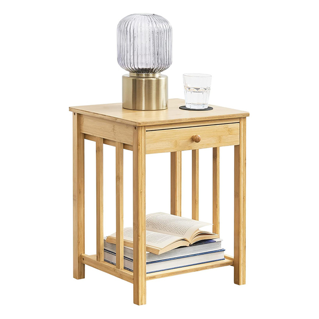 Mesa de cabeceira moderna de cabeceira com armazenamento